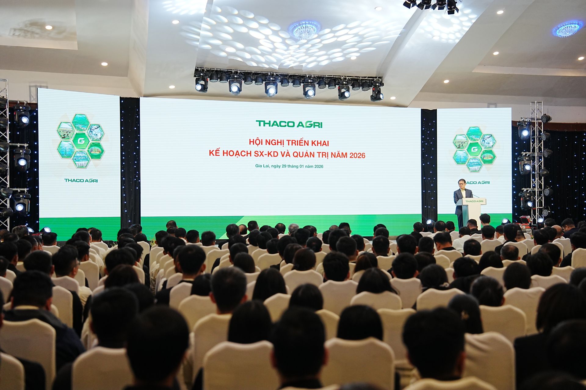 Chủ tịch HĐQT THACO ph&aacute;t biểu tại Hội nghị