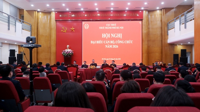 Thuế TP. Hà Nội đề ra 5 nhiệm vụ trọng tâm trong năm 2026