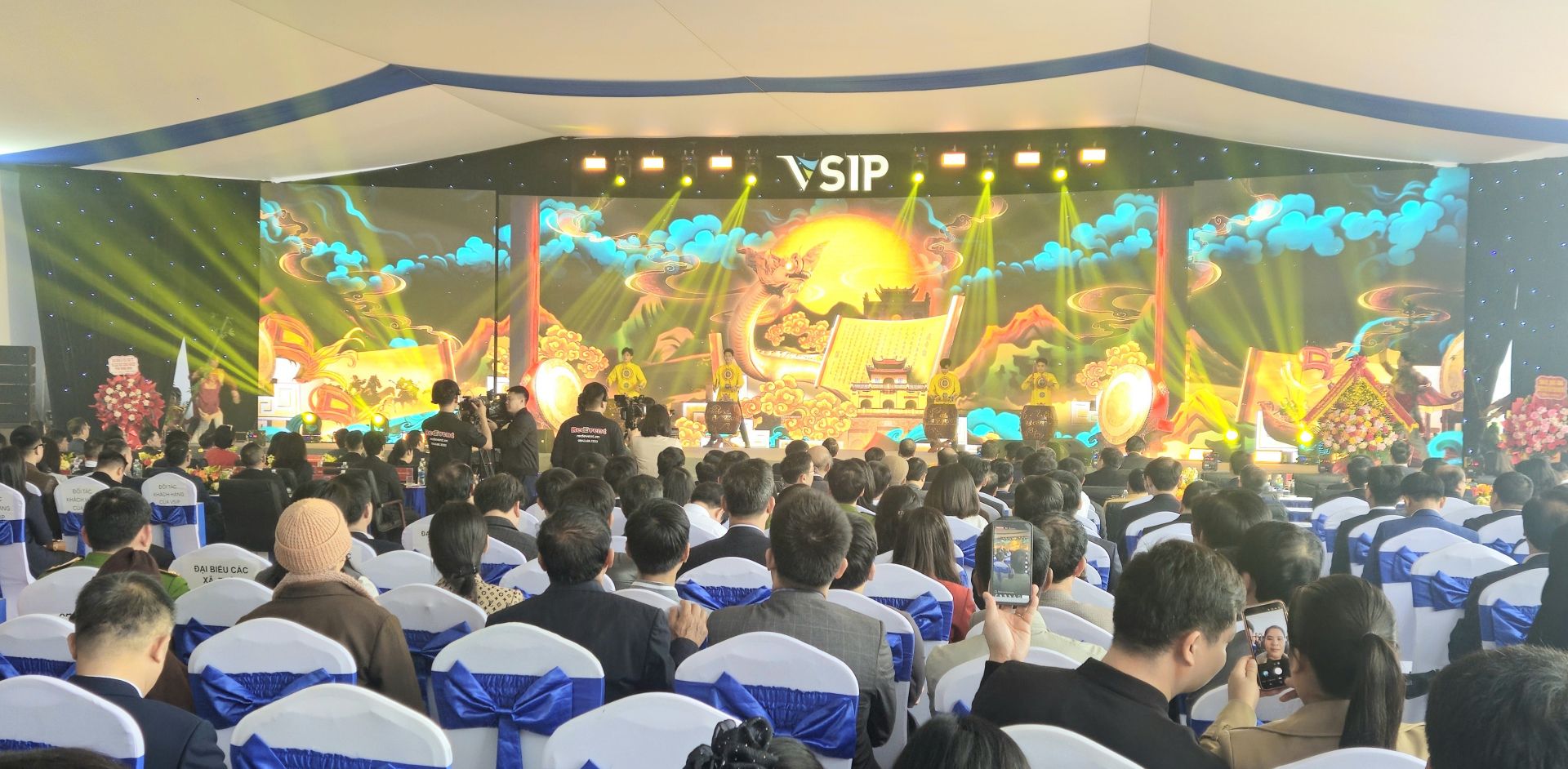 Quang cảnh lễ khởi c&ocirc;ng dự &aacute;n