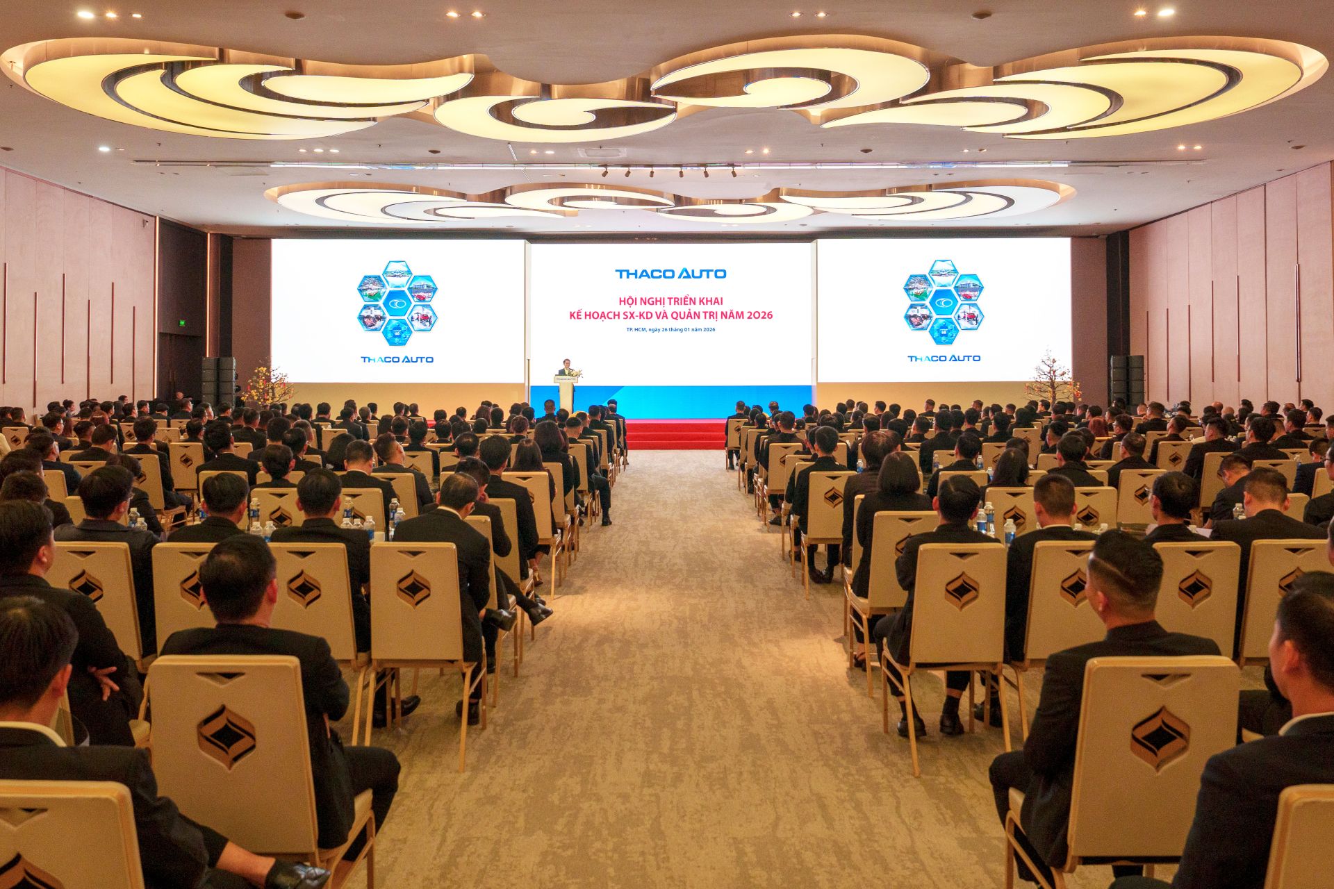 THACO AUTO tổ chức Hội nghị triển khai Kế hoạch Sản xuất Kinh doanh v&agrave; Quản trị năm 2026