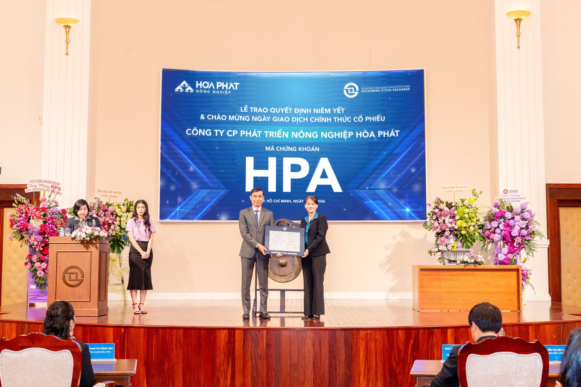 285 triệu cổ phiếu HPA chính thức được niêm yết trên sàn HOSE