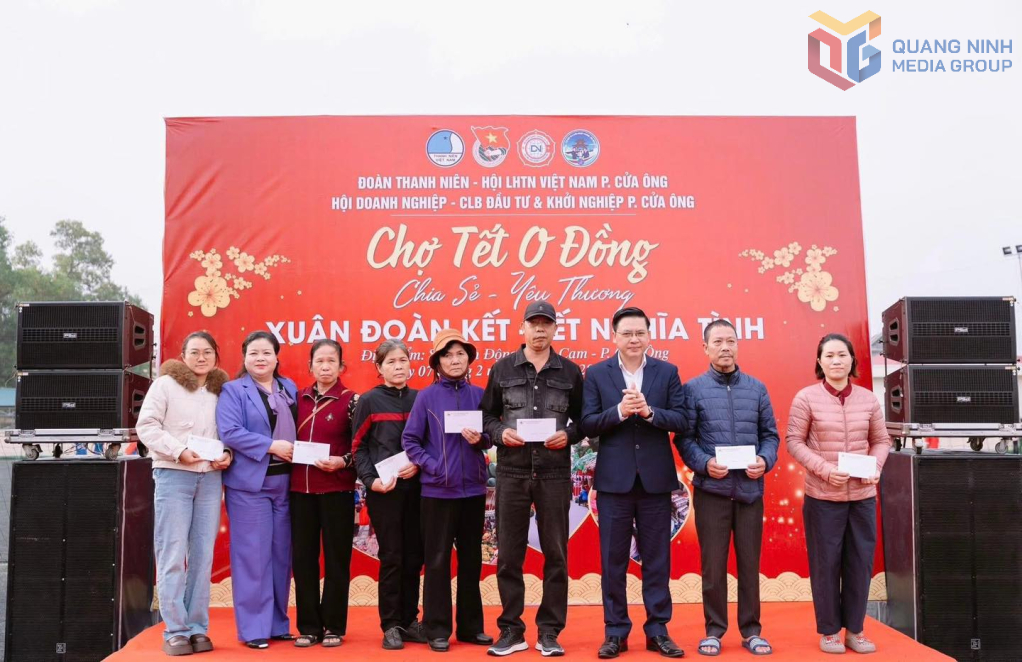 Quảng Ninh: “Chợ Tết 0 đồng” phường Cửa Ông lan tỏa tinh thần tương thân tương ái