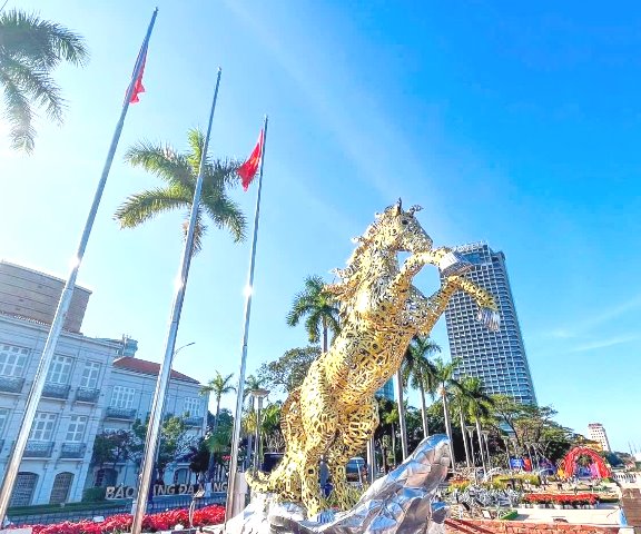 Đà Nẵng: Linh vật ngựa độc đáo "trình làng"