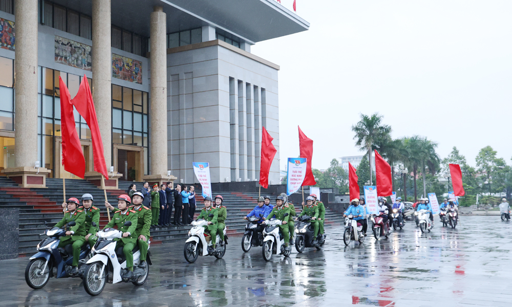 Bắc Ninh: Ra quân tuyên truyền an toàn giao thông chào Xuân Bính Ngọ 2026