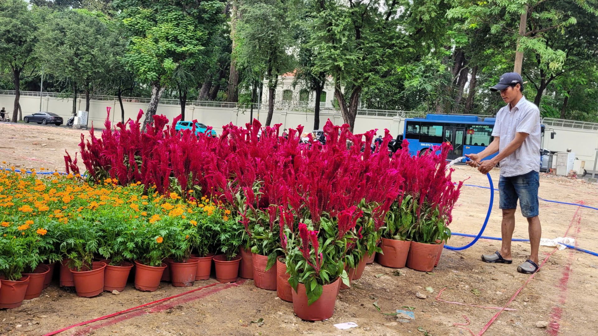 Những ng&agrave;y cận tết Nguy&ecirc;n đ&aacute;n, c&ocirc;ng t&aacute;c thi c&ocirc;ng bước v&agrave;o giai đoạn nước r&uacute;t