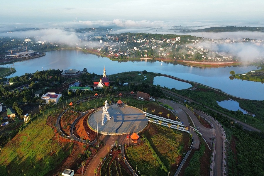 Một g&oacute;c Gia Nghĩa. Ảnh: Đức H&ugrave;ng