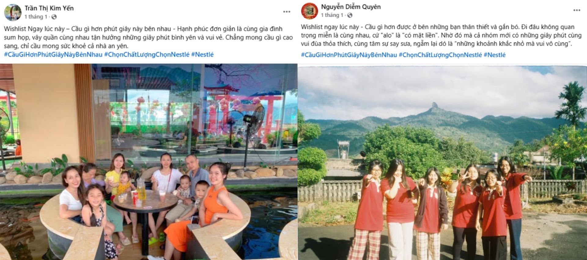 Những b&agrave;i dự thi gửi về cho Ban tổ chức cuộc thi ảnh &ldquo;Wishlist Ngay L&uacute;c N&agrave;y - Cầu G&igrave; Hơn Ph&uacute;t Gi&acirc;y N&agrave;y B&ecirc;n Nhau&rdquo;.