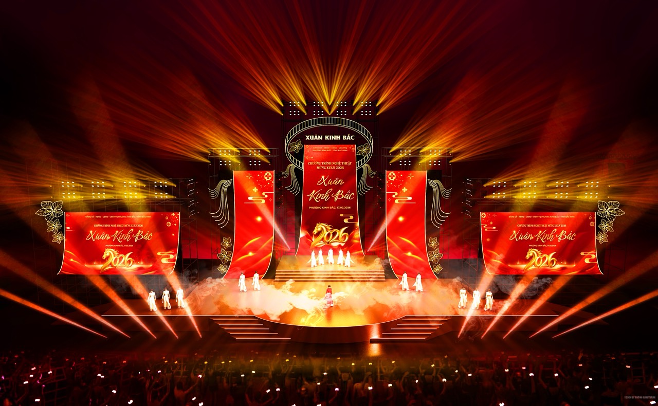 Chương trình nghệ thuật đặc sắc "Xuân Kinh Bắc" chào đón năm mới Bính Ngọ 2026