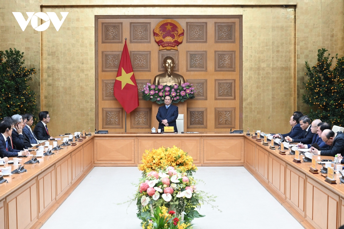 Thủ tướng tiếp đoàn 37 doanh nghiệp, tập đoàn và tổ chức của Nhật Bản