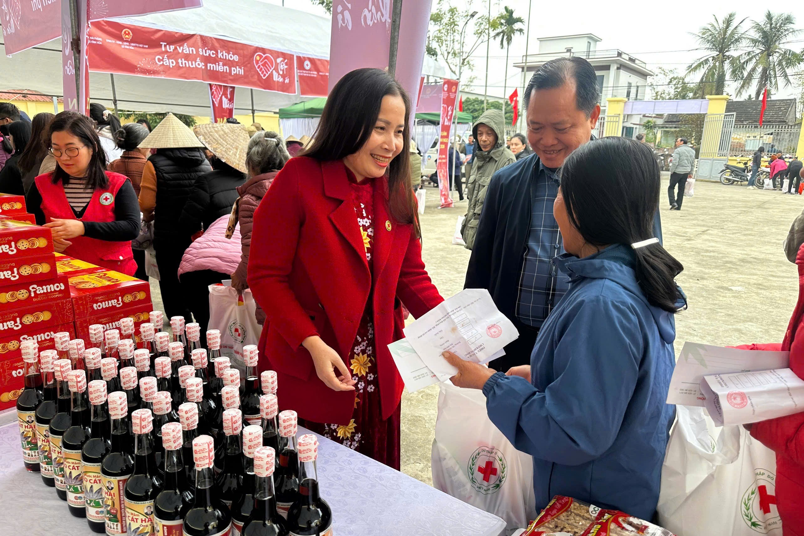 Hải Phòng: Chương trình “Chợ Tết nhân ái” Xuân Bính Ngọ 2026 tại xã Vĩnh Hòa