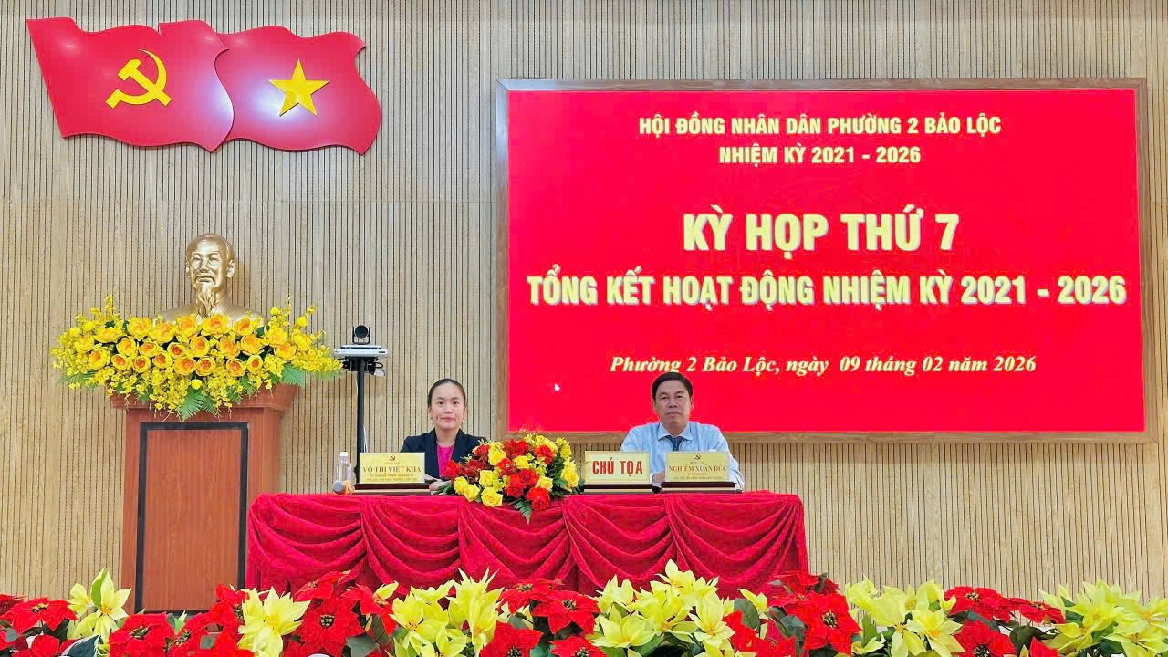 Lâm Đồng: HĐND phường 2 Bảo Lộc tổng kết nhiệm kỳ 2021 – 2026