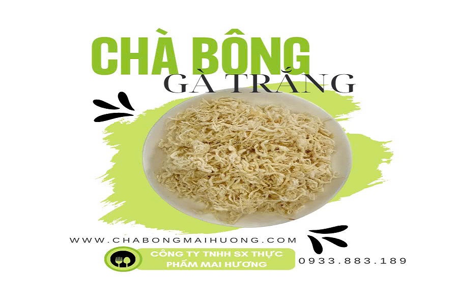 Ch&agrave; b&ocirc;ng g&agrave; trắng cao cấp được l&agrave;m ho&agrave;n to&agrave;n từ ức g&agrave; tươi, kh&ocirc;ng pha tạp, giữ trọn gi&aacute; trị dinh dưỡng. Sợi ch&agrave; b&ocirc;ng tơi mềm, xốp nhẹ, m&agrave;u trắng ng&agrave; tự nhi&ecirc;n c&ugrave;ng vị mặn ngọt h&agrave;i h&ograve;a, ph&ugrave; hợp cho cả người lớn lẫn trẻ nhỏ.