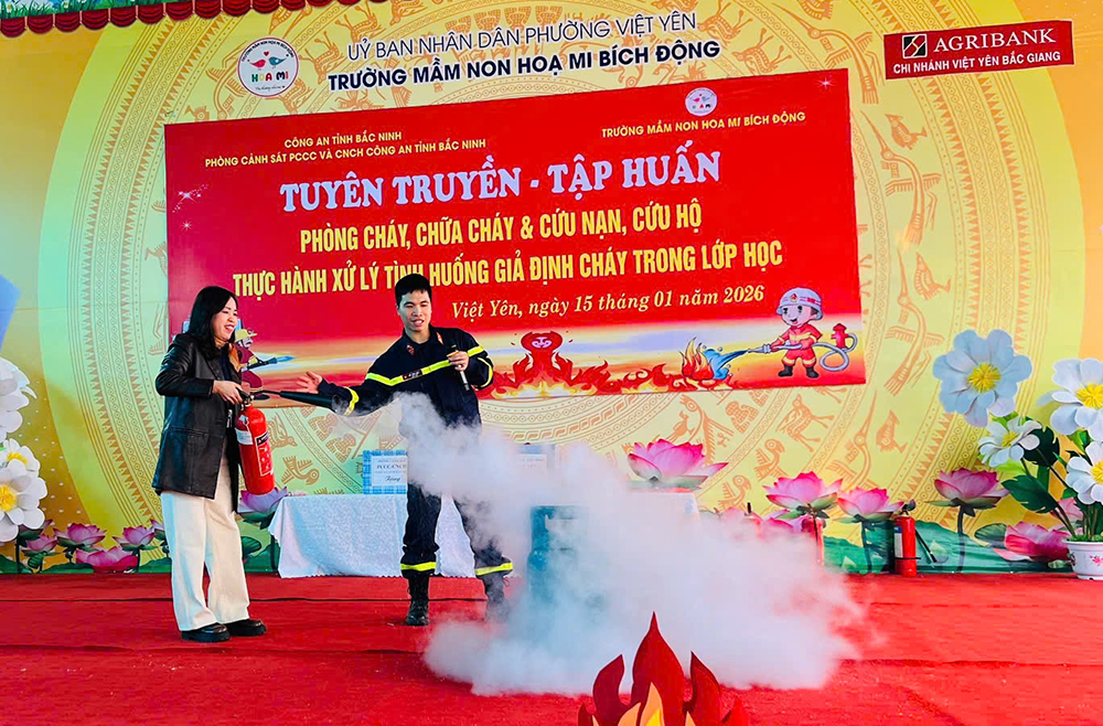 Bắc Ninh: Bảo đảm an toàn phòng cháy, chữa cháy dịp Tết Nguyên đán