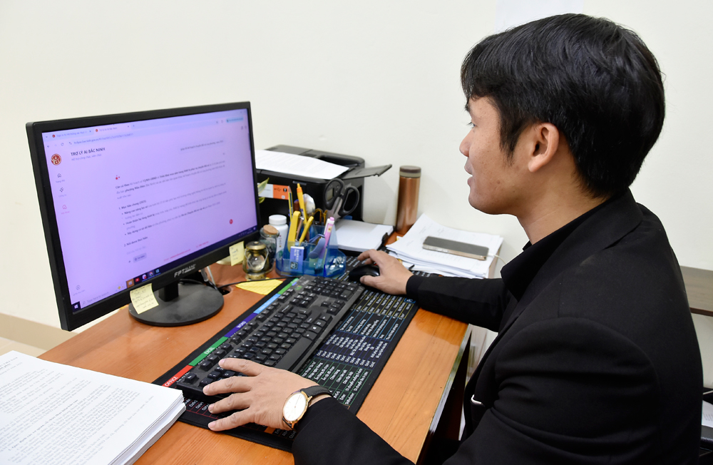 Bắc Ninh: Triển khai dịch vụ trợ lý ảo phục vụ cán bộ, công chức, viên chức