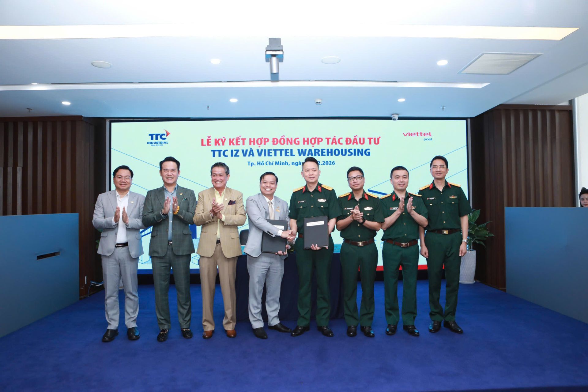 Viettel Post hợp tác TTC triển khai trung tâm logistics tại TP. Hồ Chí Minh