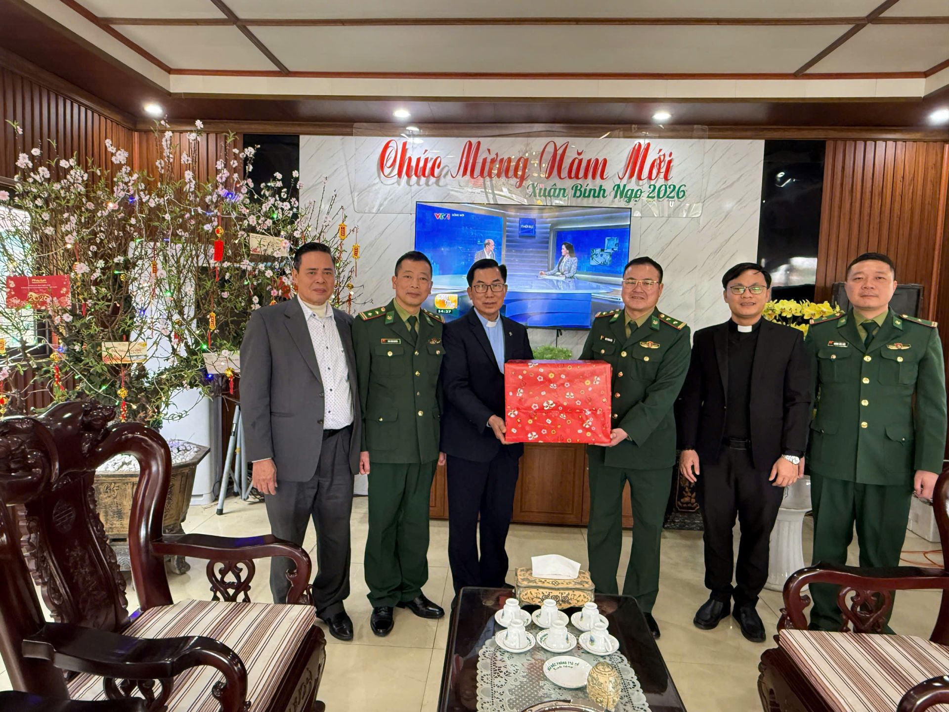 Đồn Biên phòng Trà Cổ phát huy sức mạnh đồng bào công giáo trong bảo vệ chủ quyền biên giới