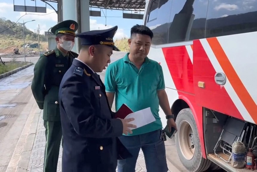 Hải quan cửa khẩu quốc tế La Lay: Thu ngân sách tháng 1 đạt 27 tỷ đồng