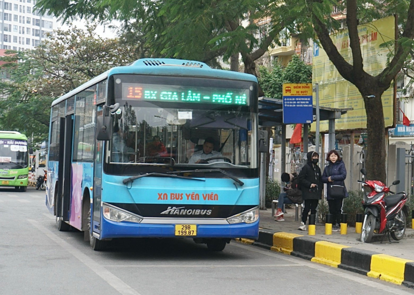 Tổng công ty Vận tải Hà Nội: Dự phòng 25 xe buýt, sẵn sàng phục vụ người dân trong dịp Tết