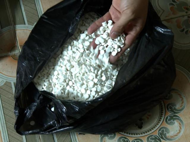 Sản xuất thuốc tăng c&acirc;n giả từ bột ng&ocirc;, bột nếp v&agrave; t&acirc;n dược.