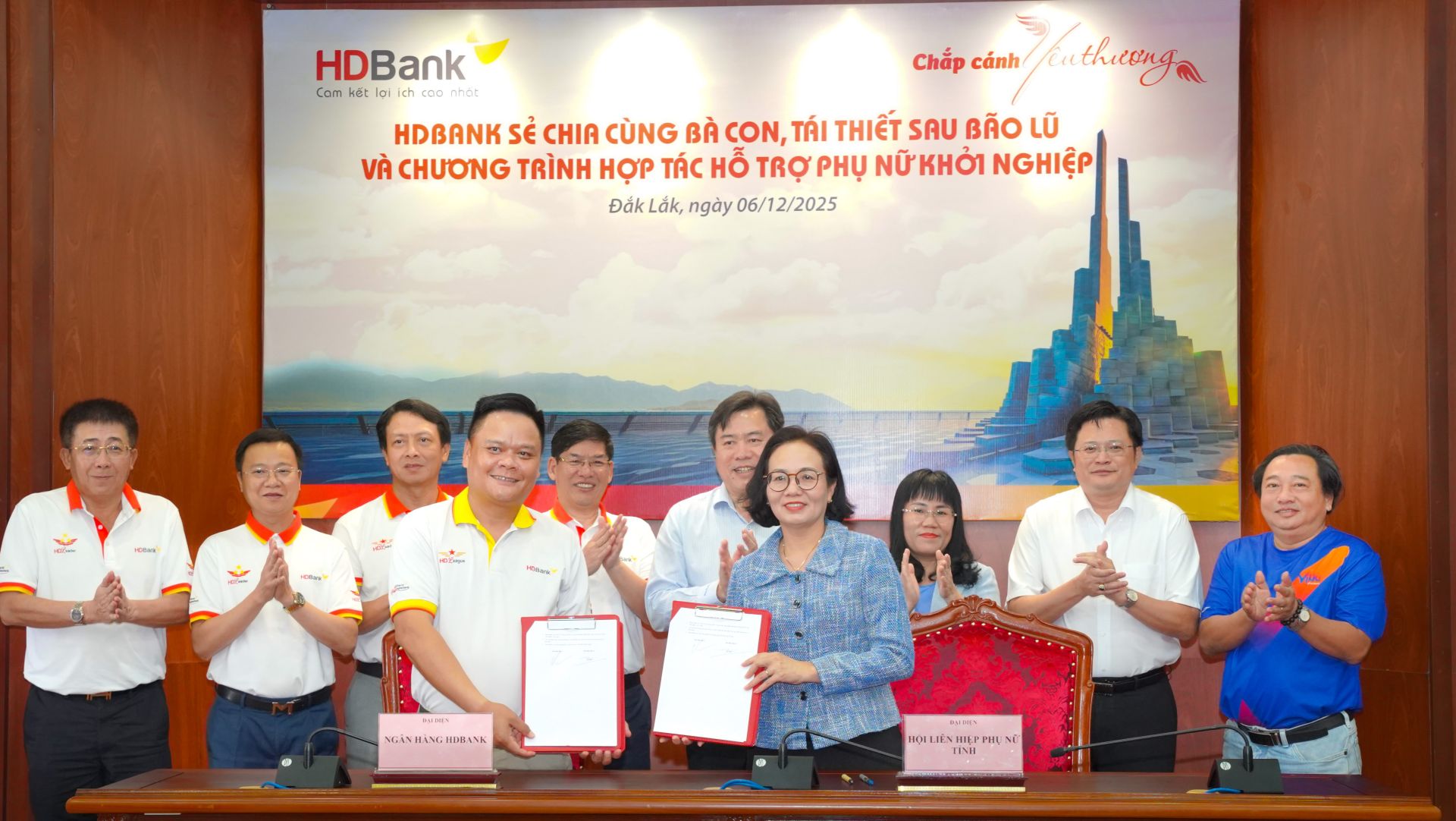 HDBank đẩy mạnh gói vay ưu đãi, đồng hành với Đắk Lắk, Gia Lai, Khánh Hòa phục hồi sau lũ