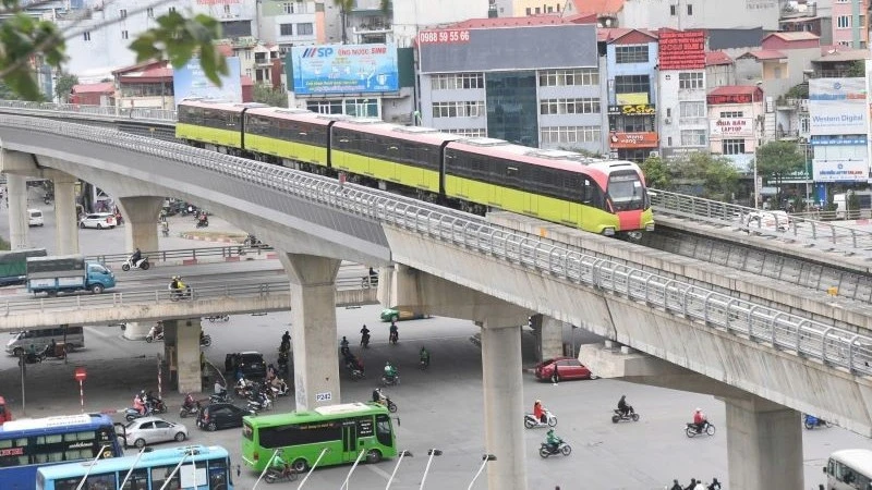 Hà Nội Metro phục vụ miễn phí trong 9 ngày Tết Nguyên đán
