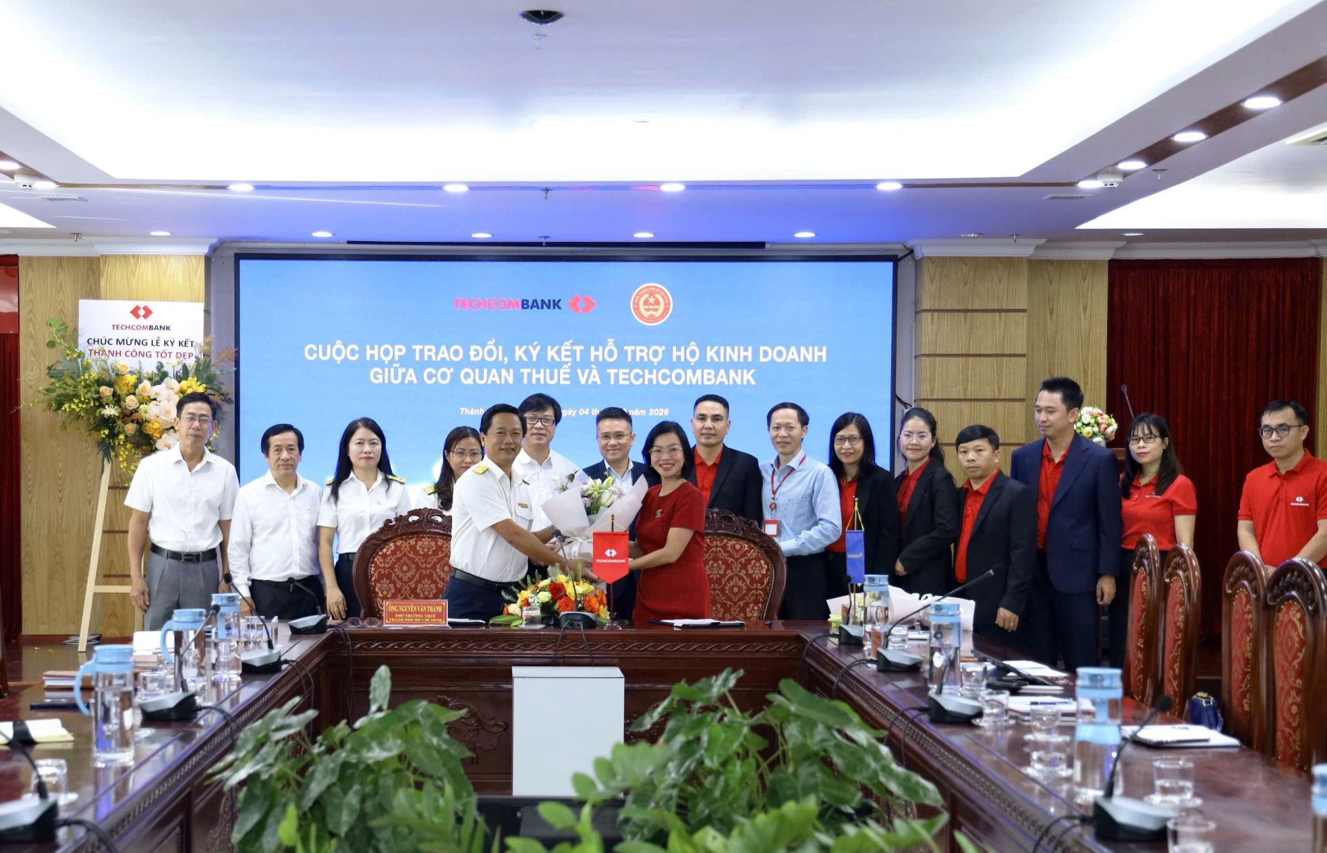 Thuế Thành phố Hồ Chí Minh và Techcombank ký thoả thuận hỗ trợ kinh doanh thích ứng chính sách thuế mới 2026