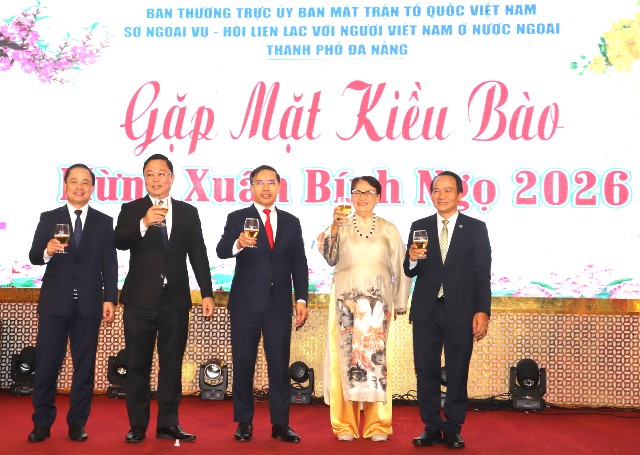 Lãnh đạo thành phố Đà Nẵng gặp mặt 200 kiều bào nhân dịp Xuân Bính Ngọ 2026