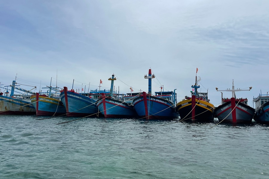 T&agrave;u neo đậu tại Đặc khu Ph&uacute; Qu&yacute;