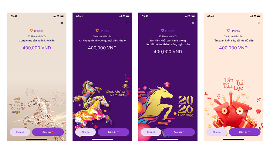 ChatPay mang đến trải nghiệm nhận l&igrave; x&igrave; vừa quen thuộc lại vừa mới mẻ v&agrave; th&uacute; vị với Bộ sưu tập l&igrave; x&igrave; mang đậm sắc xu&acirc;n, trẻ trung v&agrave; hiện đại.