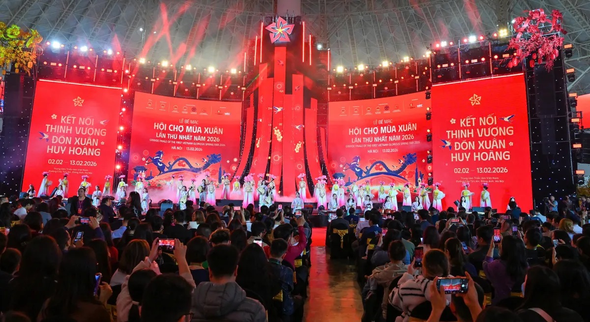 Bế mạc Hội chợ Mùa Xuân lần thứ nhất năm 2026