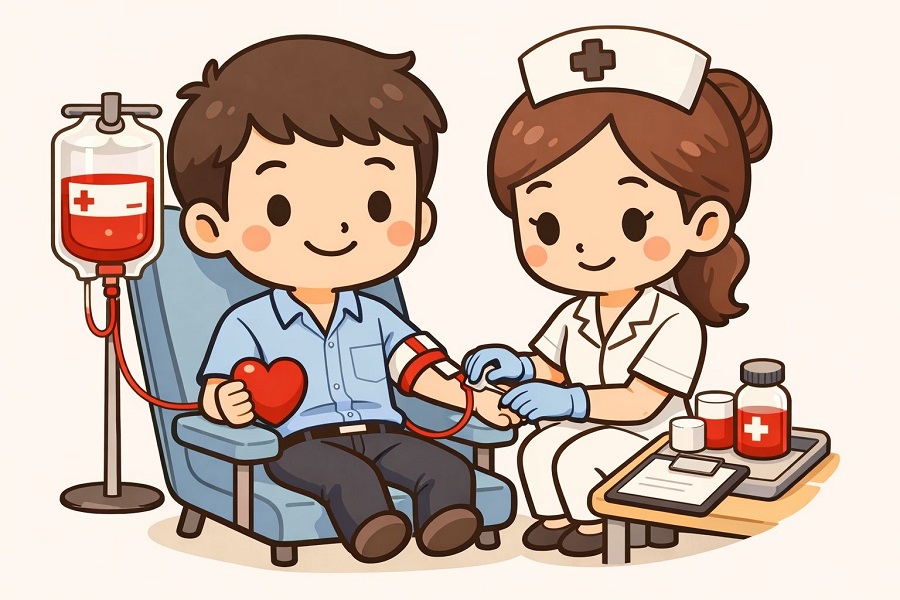 Trao giọt máu hồng - Gửi trọn hy vọng ngày Xuân