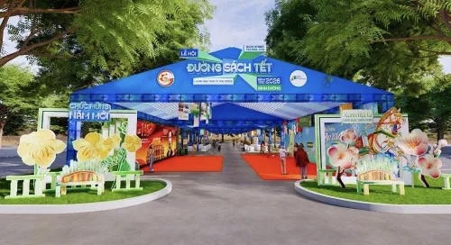 Lễ hội Đường Sách Tết Bính Ngọ 2026 quy tụ hơn 20 đơn vị xuất bản và phát hành