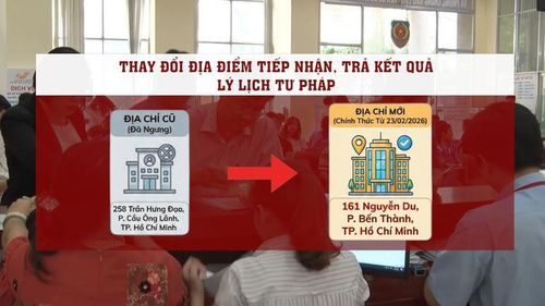 Công an TP. HCM thay đổi địa điểm tiếp nhận, trả kết quả lý lịch tư pháp
