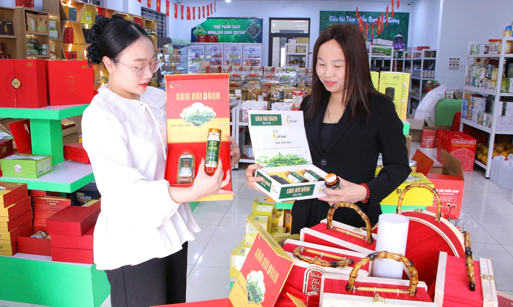 Si&ecirc;u thị OCOP Bắc Giang cung cấp nhiều sản phẩm đặc trưng của tỉnh Bắc Ninh.