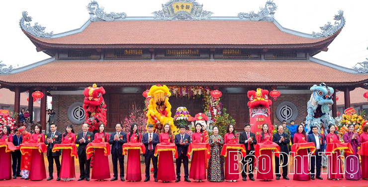 Phú Thọ khánh thành công trình chùa Quan Âm tại xã Vĩnh Thành