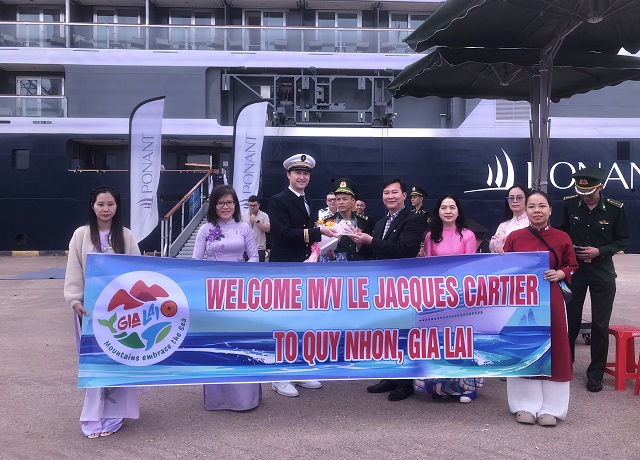 Gia Lai: Tàu du lịch quốc tế đầu năm mới 2026 cập Cảng Quy Nhơn