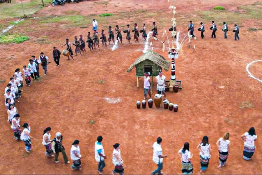 Lễ c&uacute;ng l&uacute;a mới của người Mạ, phường 3 Bảo Lộc