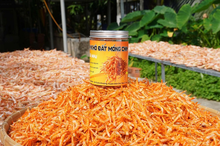 Tôm khô Cà Mau - đặc sản tiền triệu