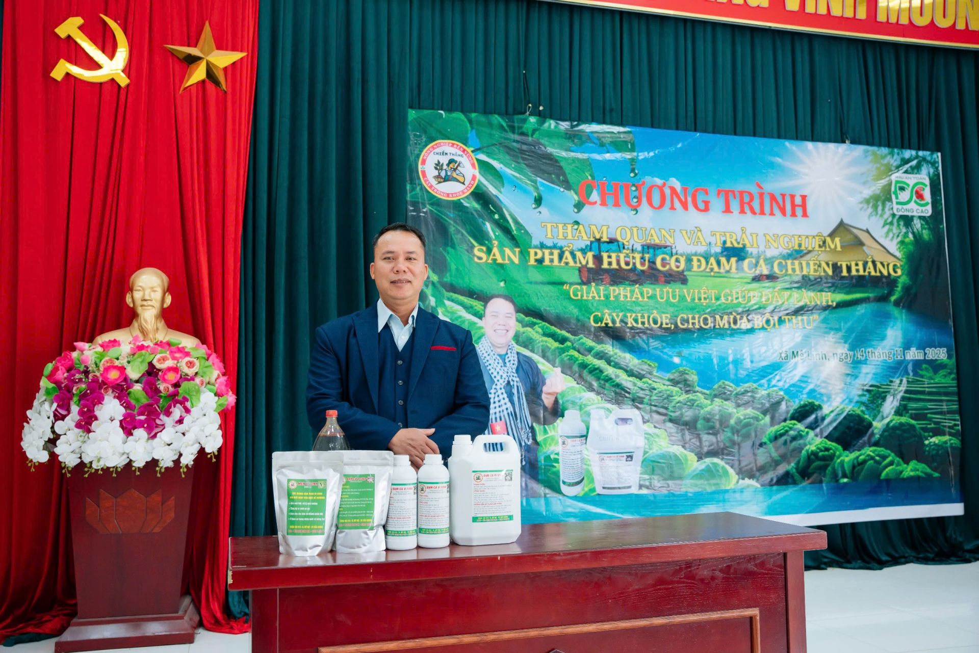 Với anh Nguyễn C&ocirc;ng Thắng v&agrave; tập thể C&ocirc;ng ty TNHH Chế phẩm Sinh học hữu cơ Chiến Thắng, m&ugrave;a xu&acirc;n kh&ocirc;ng chỉ l&agrave; thời khắc của thi&ecirc;n nhi&ecirc;n, m&agrave; c&ograve;n l&agrave; l&uacute;c nh&igrave;n lại một chặng đường đ&atilde; đi qua, để đặt niềm tin cho những m&ugrave;a v&agrave;ng ph&iacute;a trước.