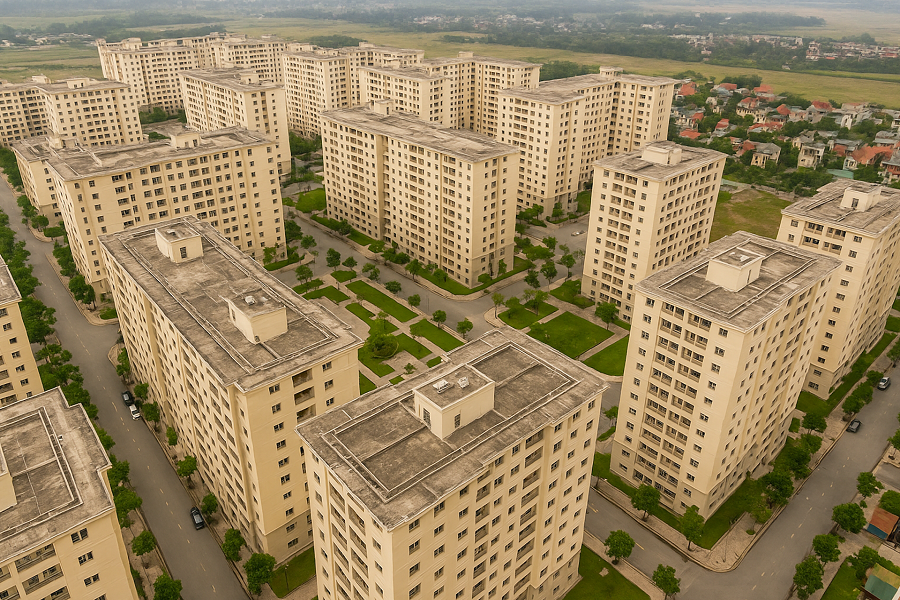 Nhà ở bình dân chỉ chiếm tỷ trọng rất nhỏ trên thị trường hiện nay Nhà ở bình dân chỉ chiếm tỷ trọng rất nhỏ trên thị trường hiện nay