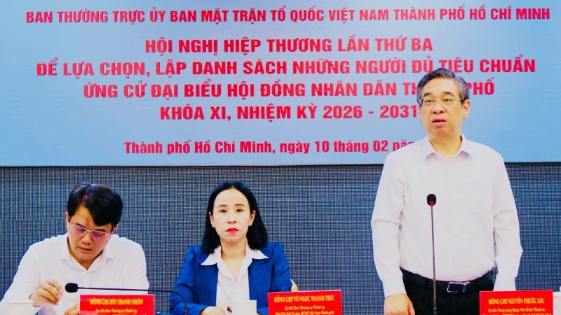 Ngày 26/2, Thành phố Hồ Chí Minh bắt đầu bỏ phiếu sớm ở 4 khu vực bầu cử