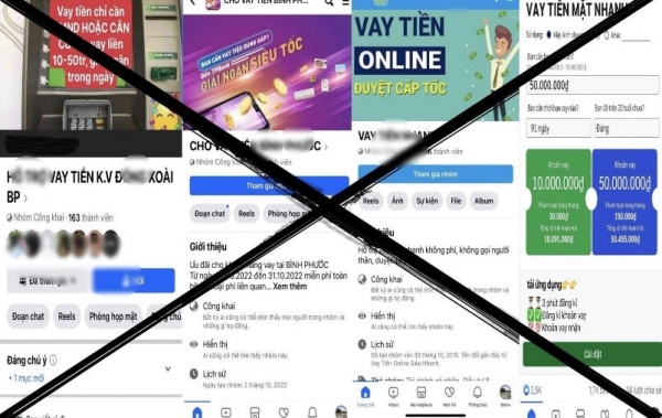 Cảnh báo hoạt động cho vay lãi nặng qua ứng dụng trực tuyến dịp đầu năm