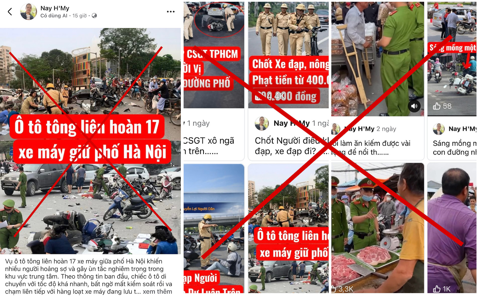 Công an TP Hà Nội cảnh báo thủ đoạn đăng tin cũ gây hiểu lầm trên mạng xã hội