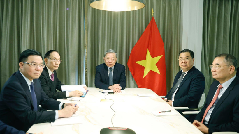 Tổng Bí thư Tô Lâm điện đàm với các Nghị sĩ Hoa Kỳ