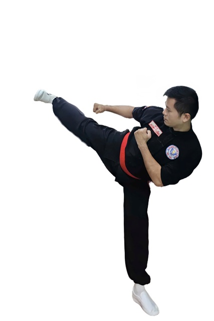 V&otilde; sư Đỗ Anh Tuấn - M&ocirc;n ph&aacute;i Thiếu L&acirc;m T&acirc;y Sơn biểu diễn thế Hồi M&atilde; Cước.