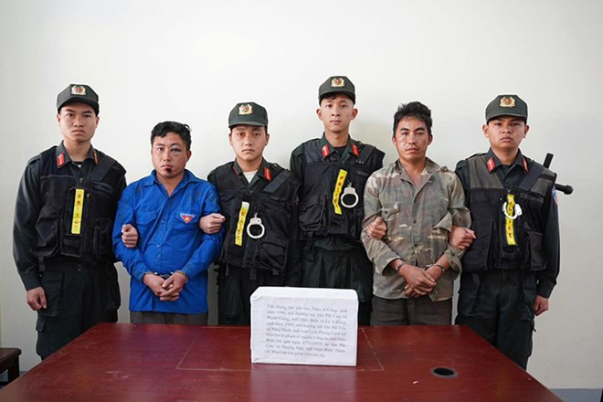 Điện Biên: Bắt giữ 2 đối tượng mua bán 5 bánh heroin trong ngày đầu Xuân
