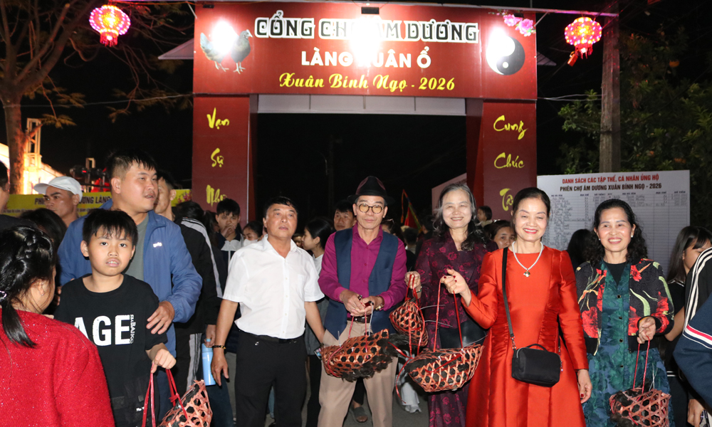 Độc đáo phiên chợ âm dương "mua may, bán rủi" huyền bí ở Bắc Ninh