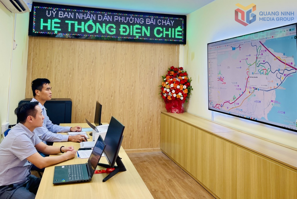 Trung tâm Quản lý theo dõi, vận hành và điều khiển hệ thống chiếu sáng công cộng phường Bãi Cháy Trung tâm Quản lý theo dõi, vận hành và điều khiển hệ thống chiếu sáng công cộng phường Bãi Cháy