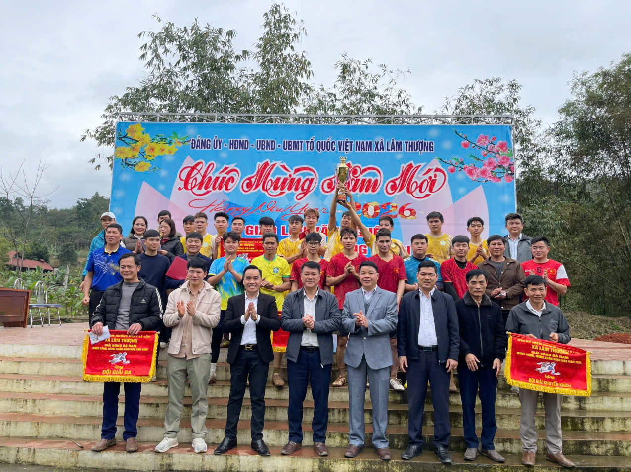 Lâm Thượng (Lào Cai): Rộn ràng hoạt động thể thao mừng Đảng, mừng Xuân Bính Ngọ 2026