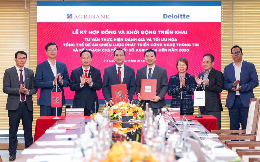 Đại diện Agribank và Deloitte Việt Nam ký kết hợp đồng Đại diện Agribank và Deloitte Việt Nam ký kết hợp đồng
